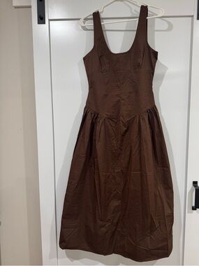 Lioness Luna Rose Brown Sleeveless Midi/Maxi Dress